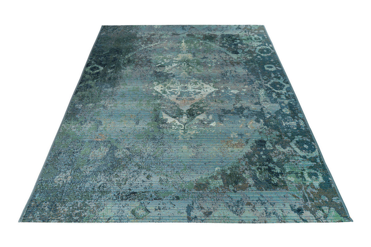 Obsession Teppich My Gobelina blau B/L: ca. 160x230 cm My Gobelina - blau (160,00/230,00cm) - Obsession