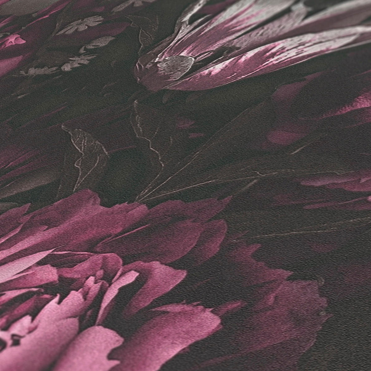 A.S.Creation Vliestapete Floral Floral lila B/H: ca. 0,53x10,05 cm Floral - lila (0,53/10,05cm) - A.S.Creation