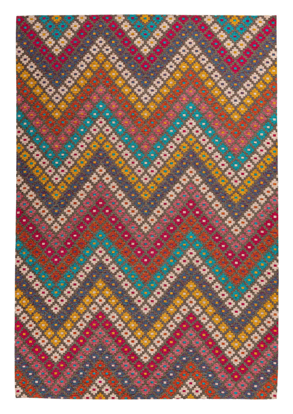 Padiro Kurzflorteppich Primavera 225 mehrfarbig B/L: ca. 120x180 cm Primavera 225 - mehrfarbig (120,00/180,00cm) - Padiro