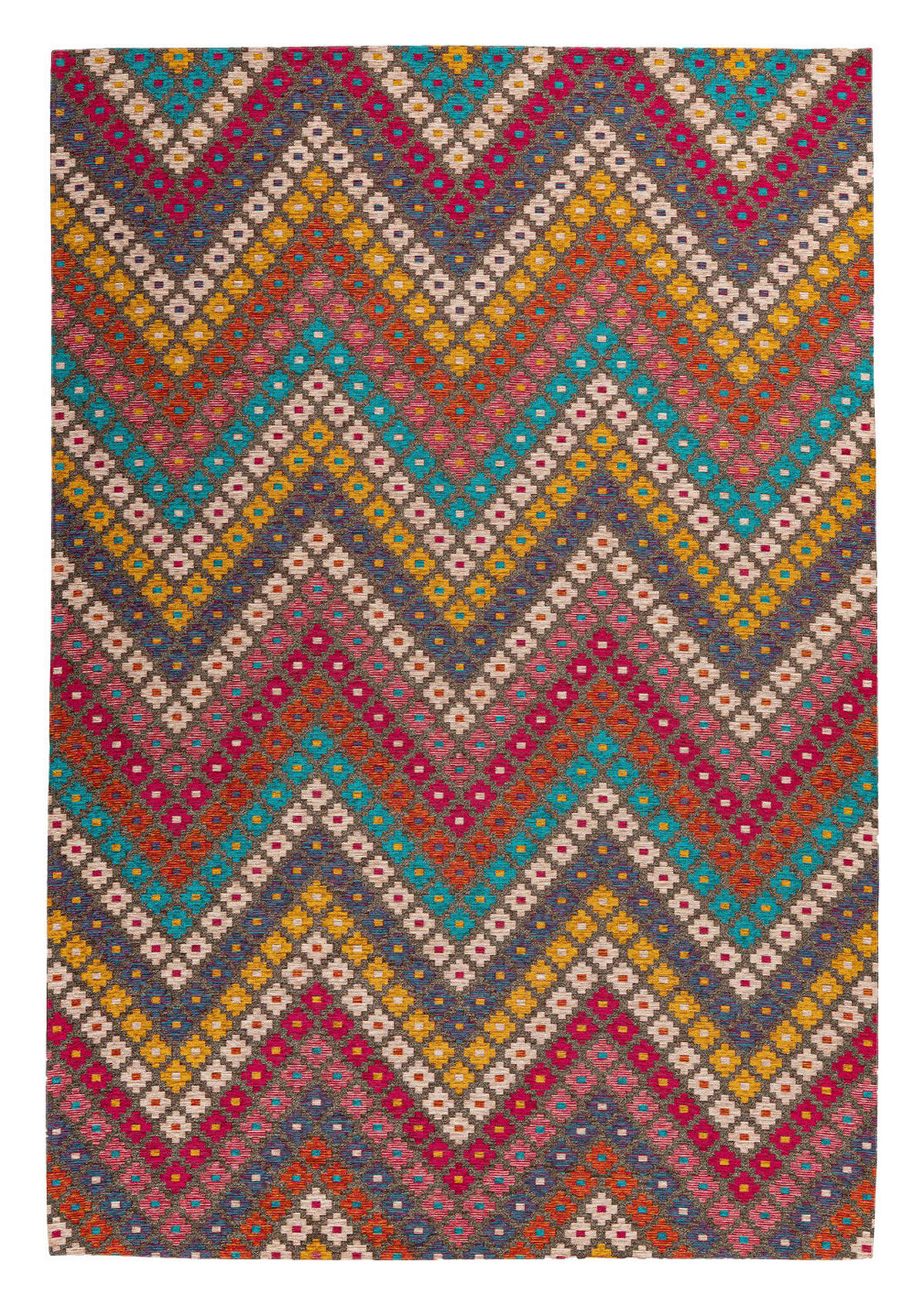 Padiro Kurzflorteppich Primavera 225 mehrfarbig B/L: ca. 120x180 cm Primavera 225 - mehrfarbig (120,00/180,00cm) - Padiro