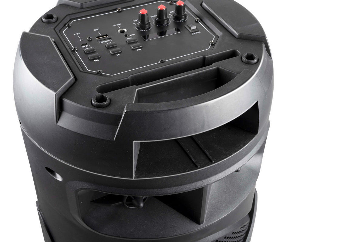 Dunlop Lautsprecher MW-538 schwarz Bluetooth-Partylautsprecher_MW-538 - schwarz - Dunlop