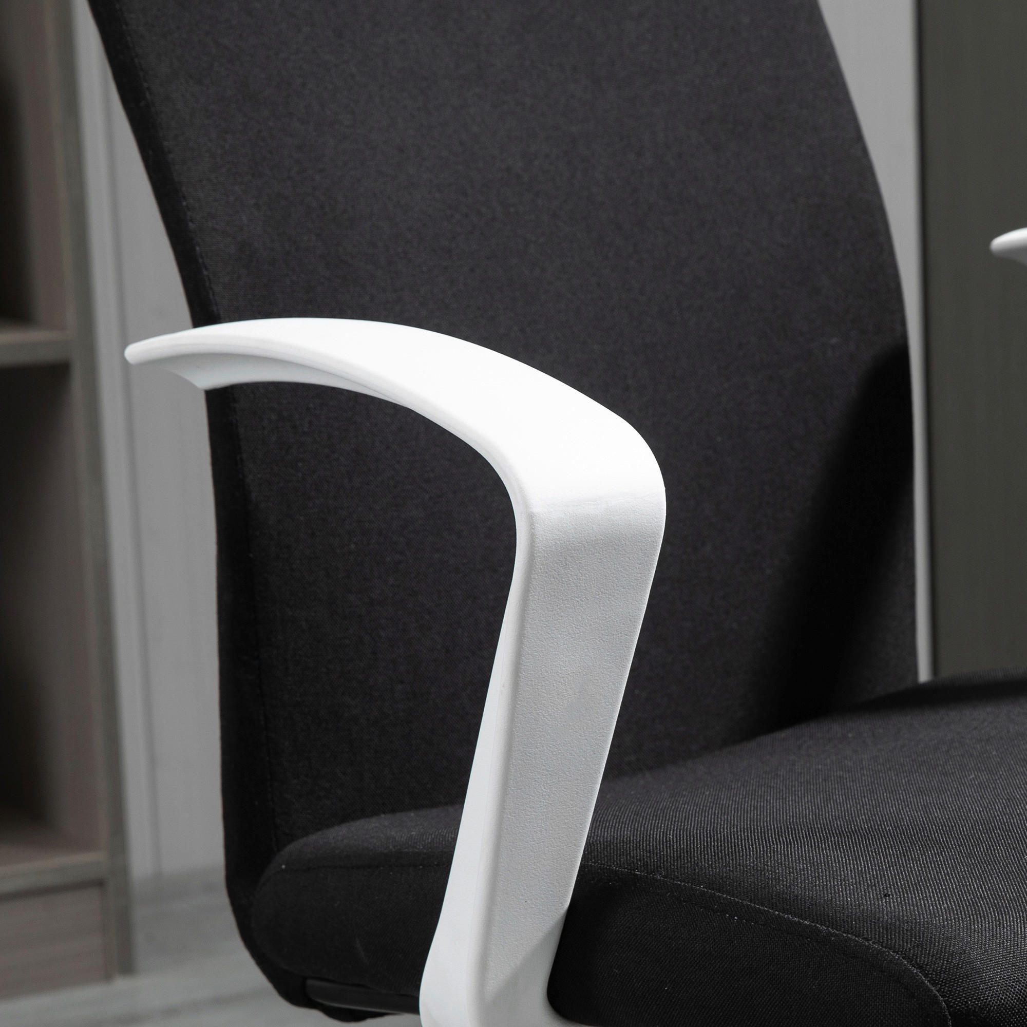 Drehstuhl 921-540BK schwarz 921-540BK - schwarz (61,00/89,00/61,00cm) - Vinsetto
