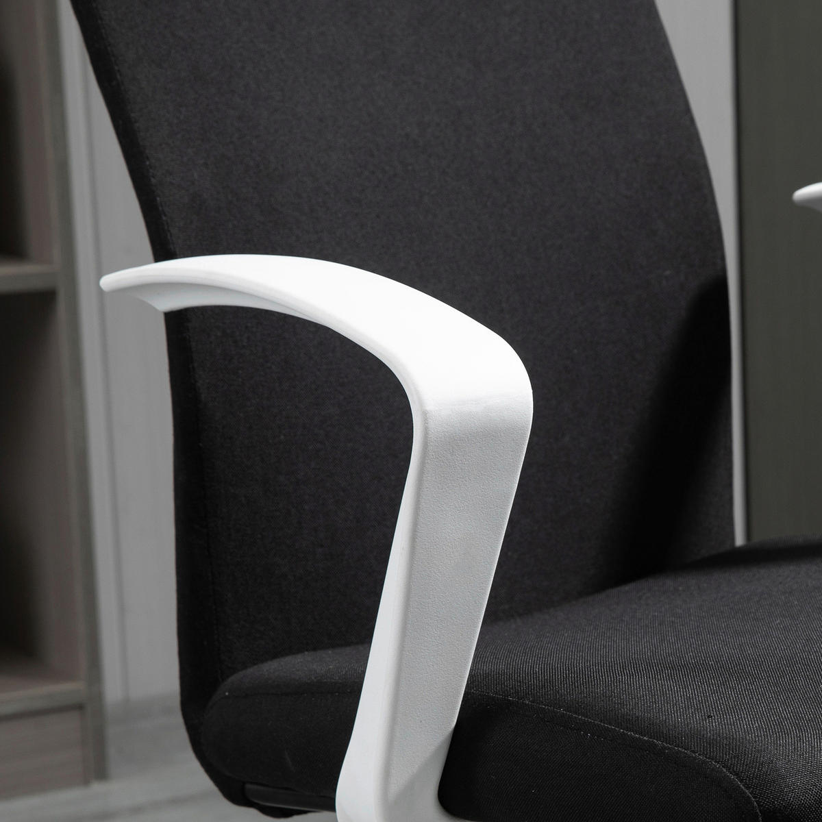 Drehstuhl 921-540BK schwarz 921-540BK - schwarz (61,00/89,00/61,00cm) - Vinsetto