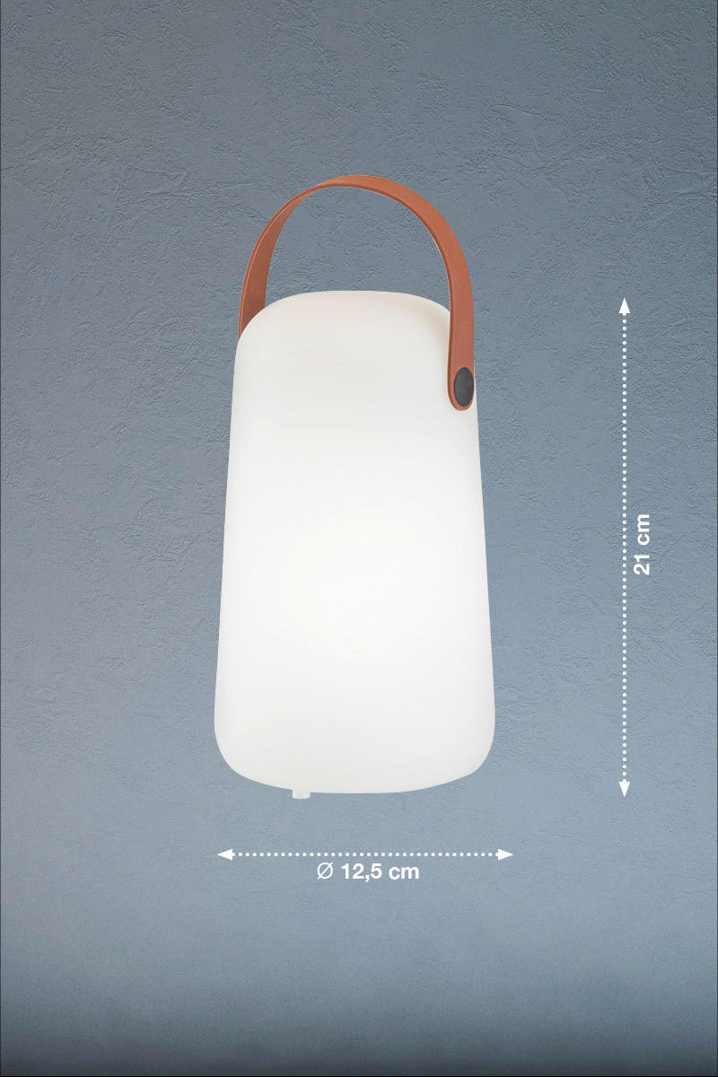 LED-Außenleuchte 850283 Collgar weiß H/D: ca. 21x12,5 cm Collgar - weiß (12,50/21,00cm) - easy! by FHL