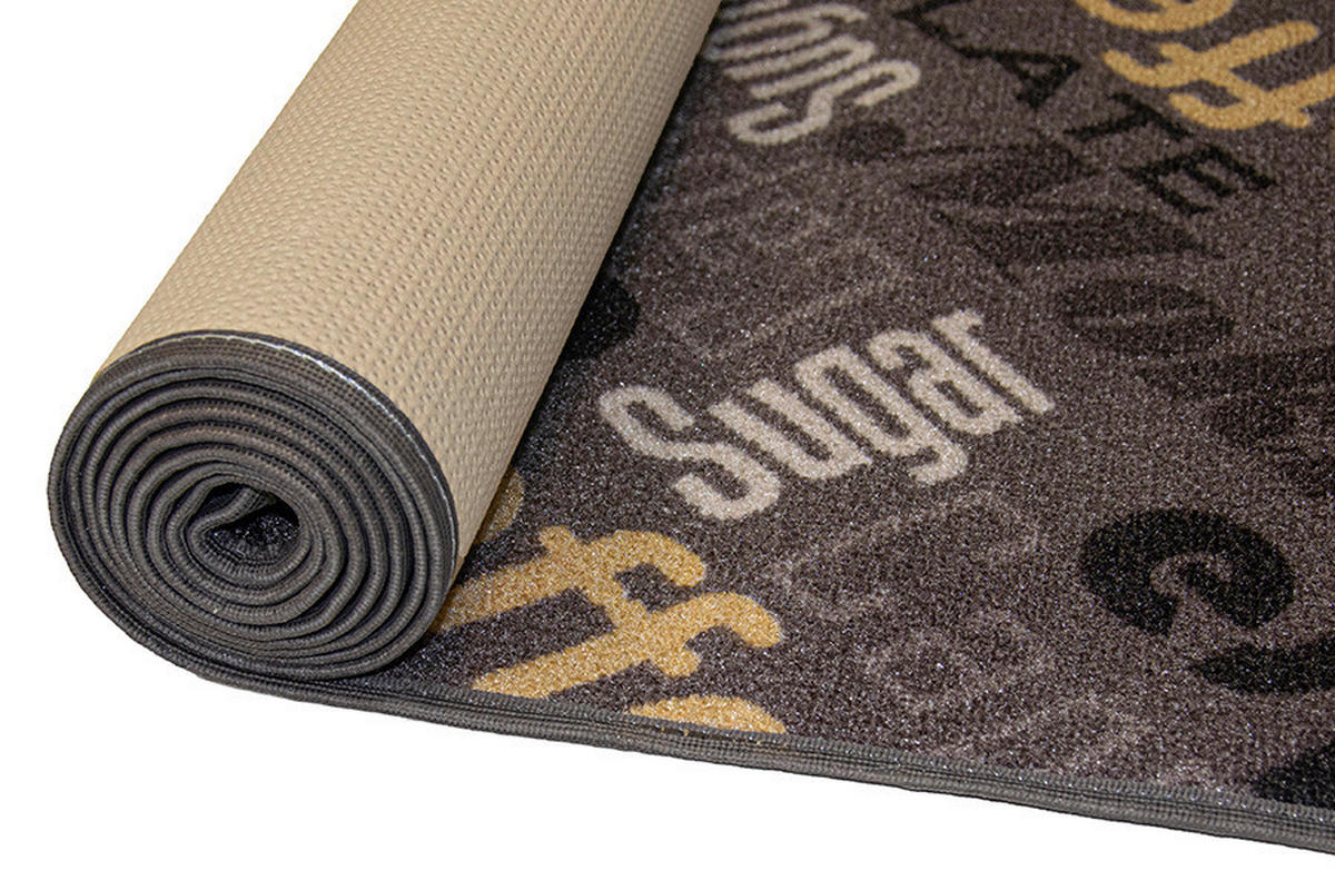 Küchenläufer Cappuccino grau B/L: ca. 67x180 cm Cappuccino - grau (67,00/180,00cm)