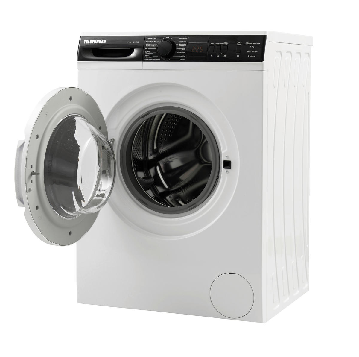 TELEFUNKEN Waschmaschine TF-WM-5141T1B weiß B/H/T: ca. 60x85x53 cm ca. 8 kg Waschmaschine TF-WM-5141T1B - weiß (60,00/85,00/53,00cm) - TELEFUNKEN
