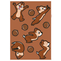 Komar Wandtattoo Chip 'n' Dale Hazelnut Hunt  Chip 'n' Dale Hazelnut Hunt B/L: ca. 50x70 cm Chip 'n' Dale Hazelnut Hunt - (50,00/70,00cm) - Komar