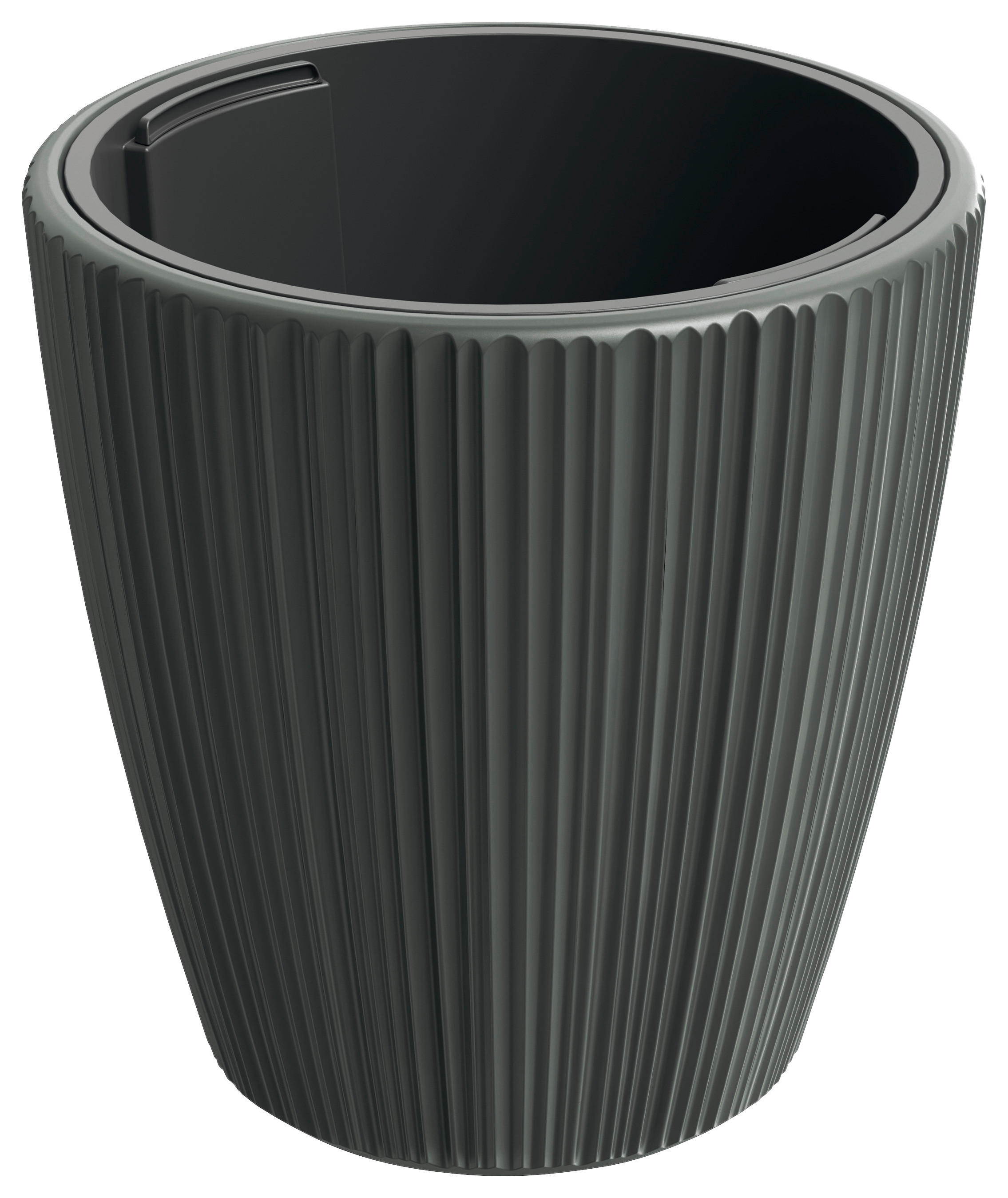 Prosperplast Pflanztopf Oro anthrazit Kunststoff H/D: ca. 50x47 cm Oro - anthrazit (47,00/50,00cm) - Prosperplast