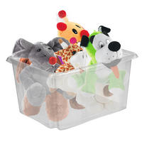 keeeper Dreh-/Stapelkorb transparent B/H/L: ca. 41,5x22x34,5 cm Dreh-/Stapelbox_S - transparent (34,50/41,50/22,00cm) - keeeper