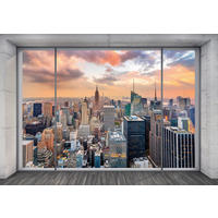 Komar Fototapete NYC Outlook Stadt B/L: ca. 368x248 cm NYC Outlook - (368,00/248,00cm) - Komar