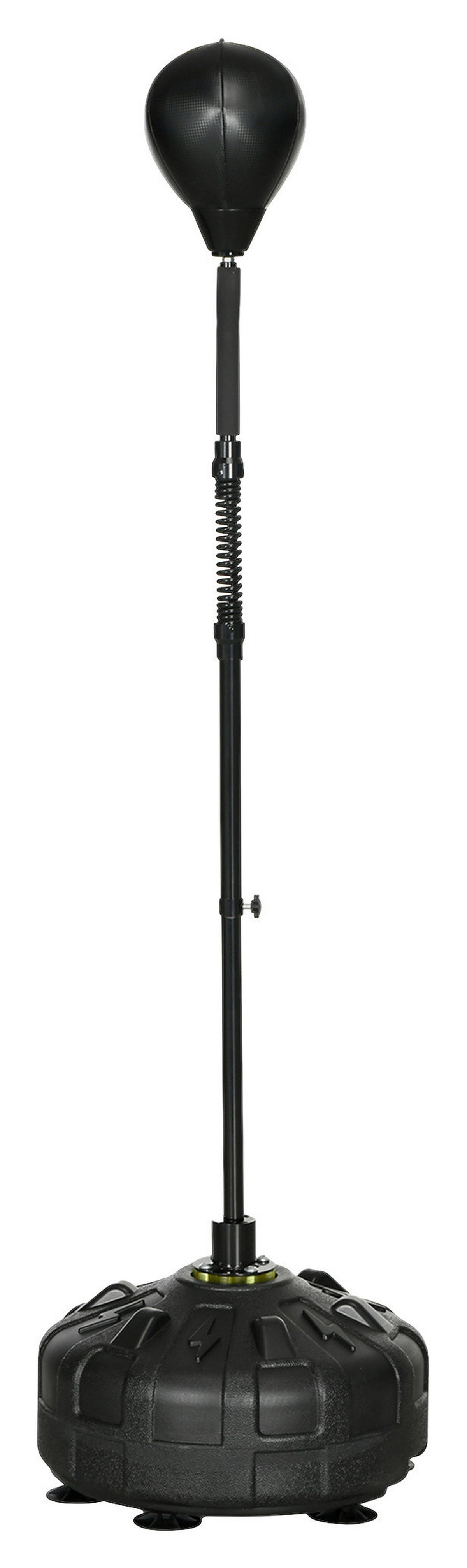 SPORTNOW Fitness-Zubehör schwarz Edelstahl B/H/L: ca. 48x48x180 cm Punchingball - schwarz (180,00/48,00/48,00cm) - SPORTNOW