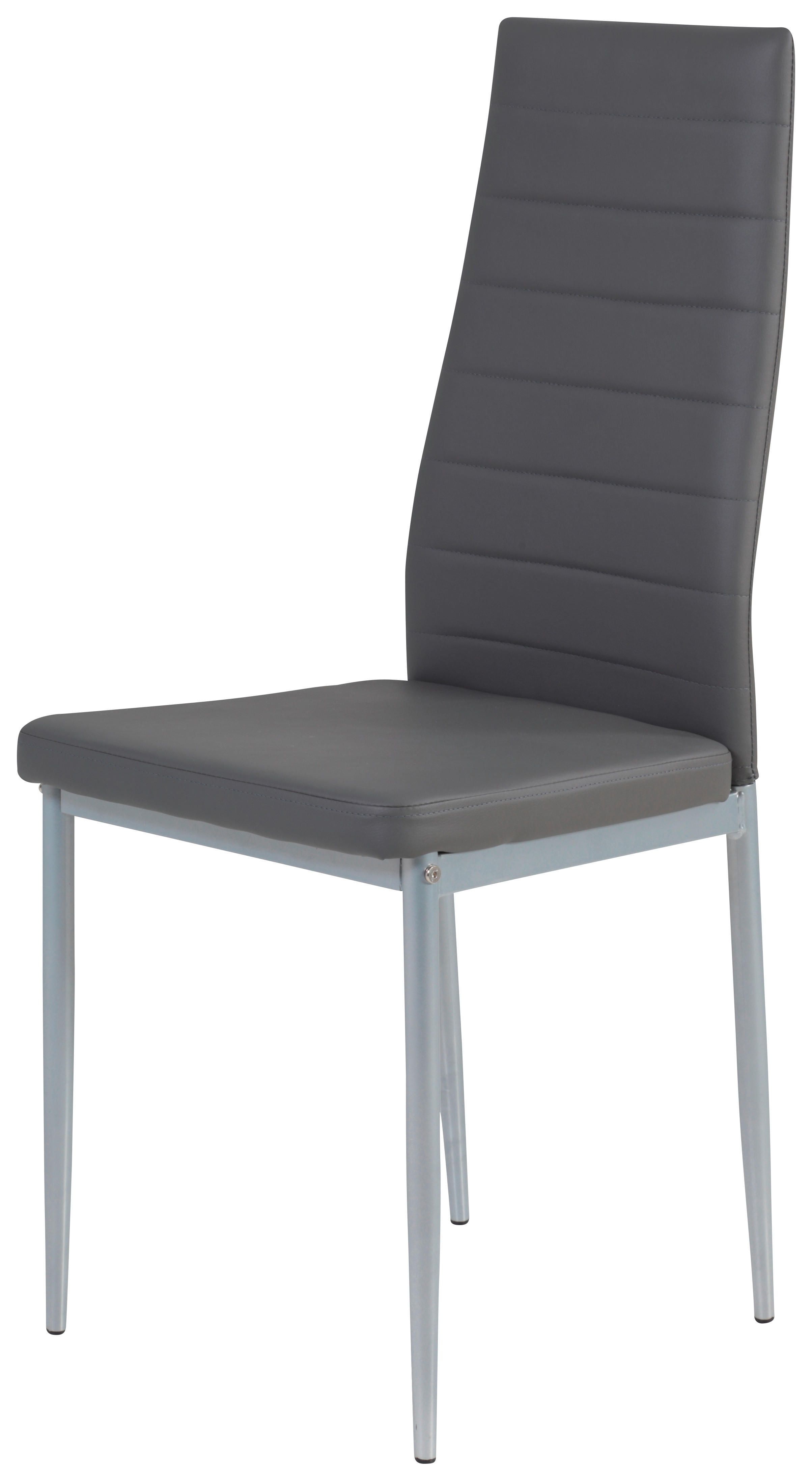 Stuhl Simone grau B/H/T: ca. 42x98x44 cm Simone - Alu/grau (42,00/98,00/44,00cm)