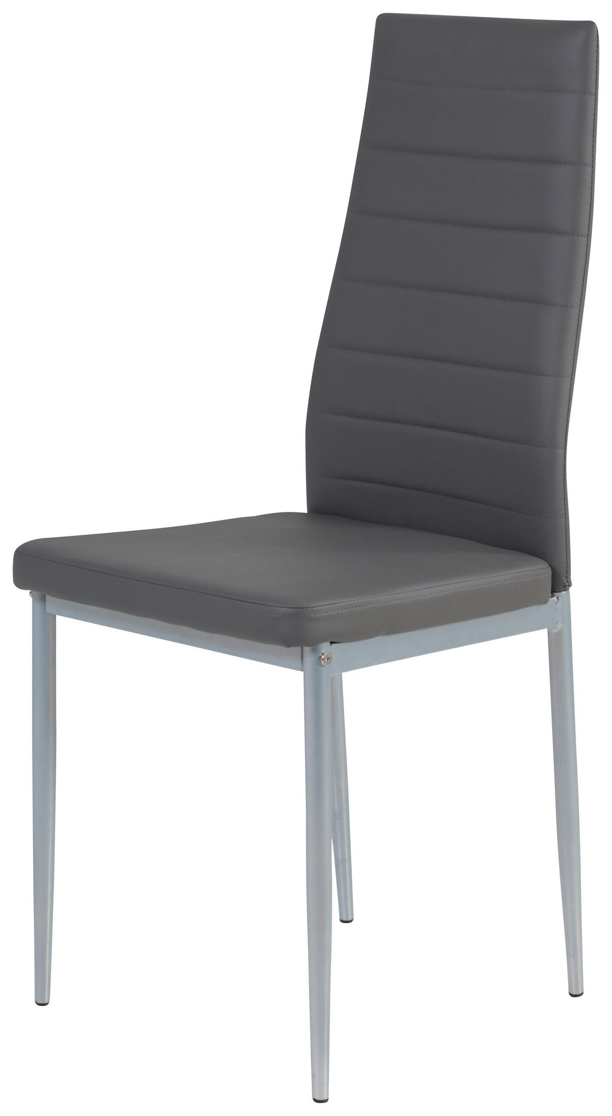 Stuhl Simone grau B/H/T: ca. 42x98x44 cm Simone - Alu/grau (42,00/98,00/44,00cm)