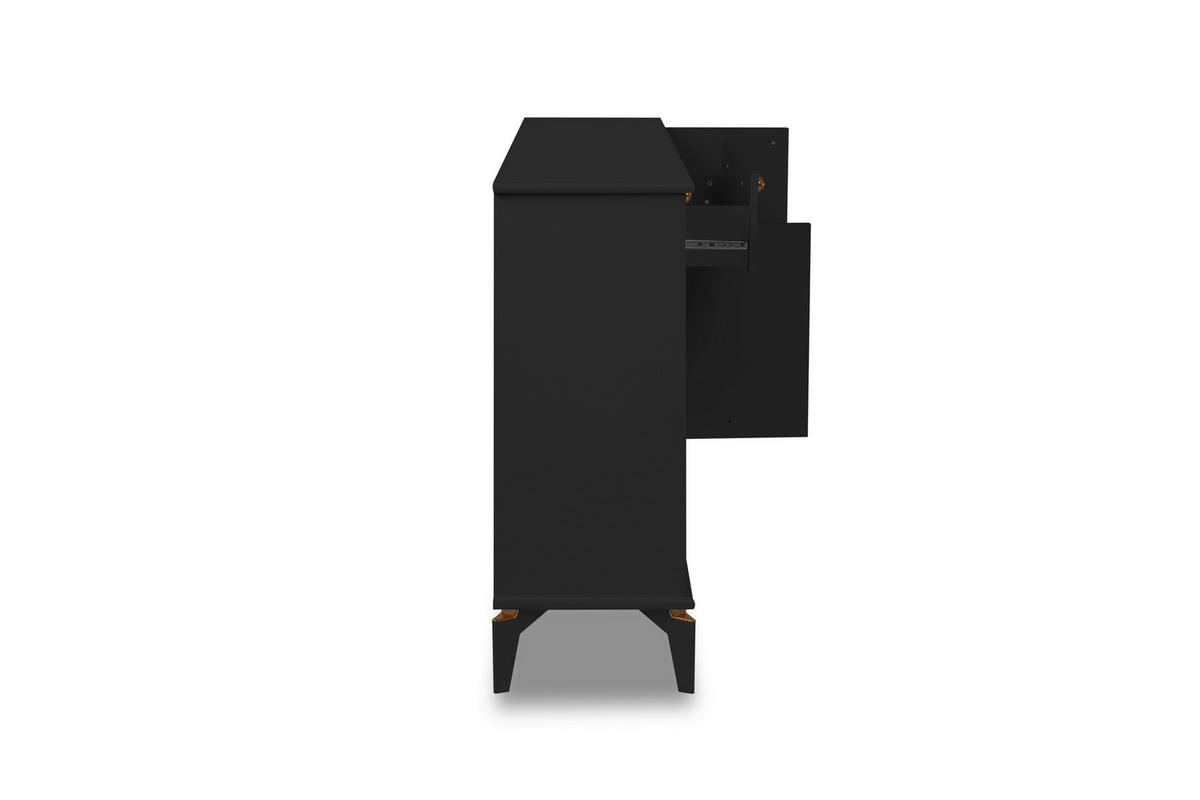 Sideboard Izmir Izmir Izmir Izmir Izmir Izmir anthrazit B/H/T: ca. 158x90x36 cm Izmir Izmir Izmir Izmir Izmir Izmir - anthrazit (158,00/90,00/36,00cm)