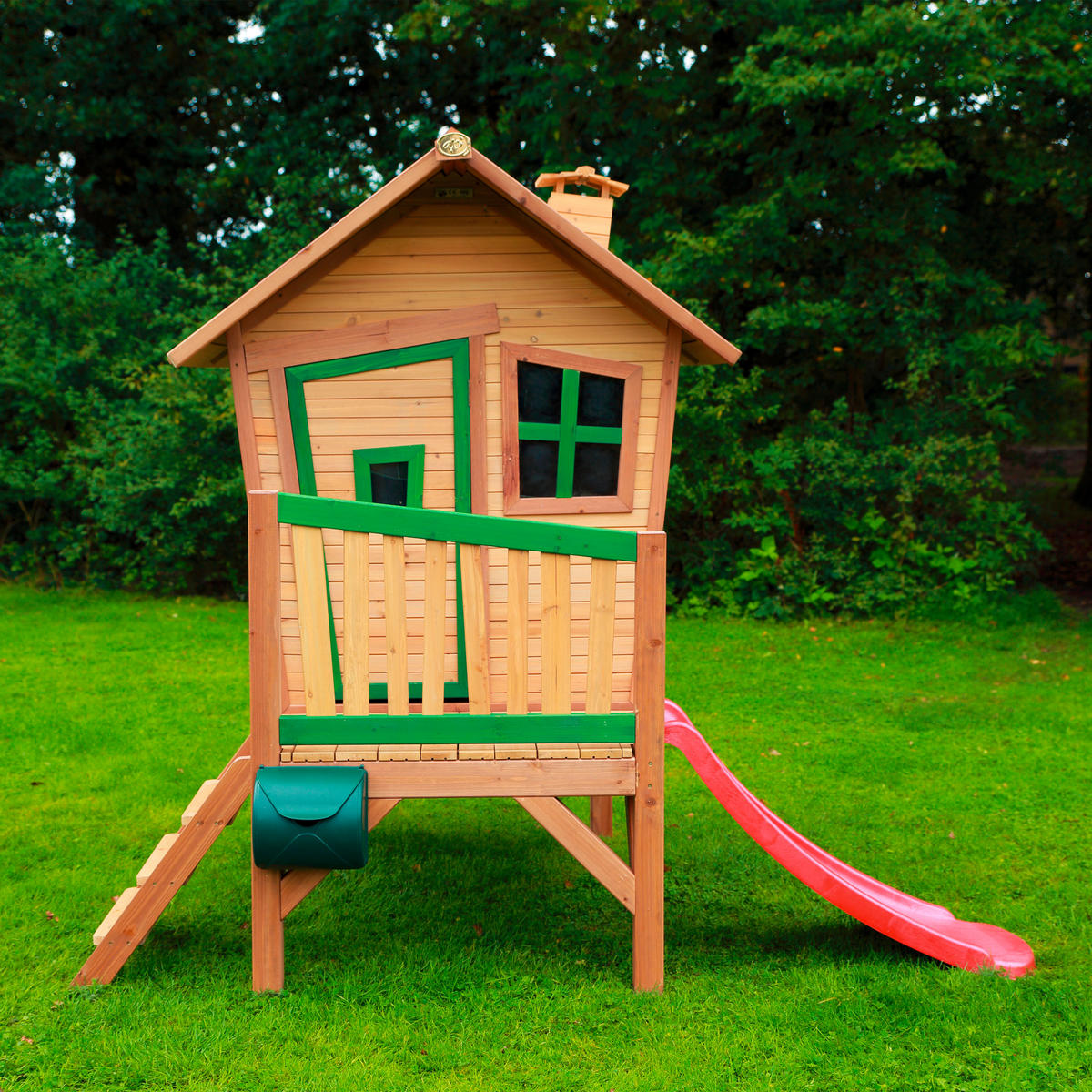 AXI Spielhaus Robin multicolor B/H/T: ca. 264x203x177 cm Robin - multicolor (264,00/203,00/177,00cm) - AXI