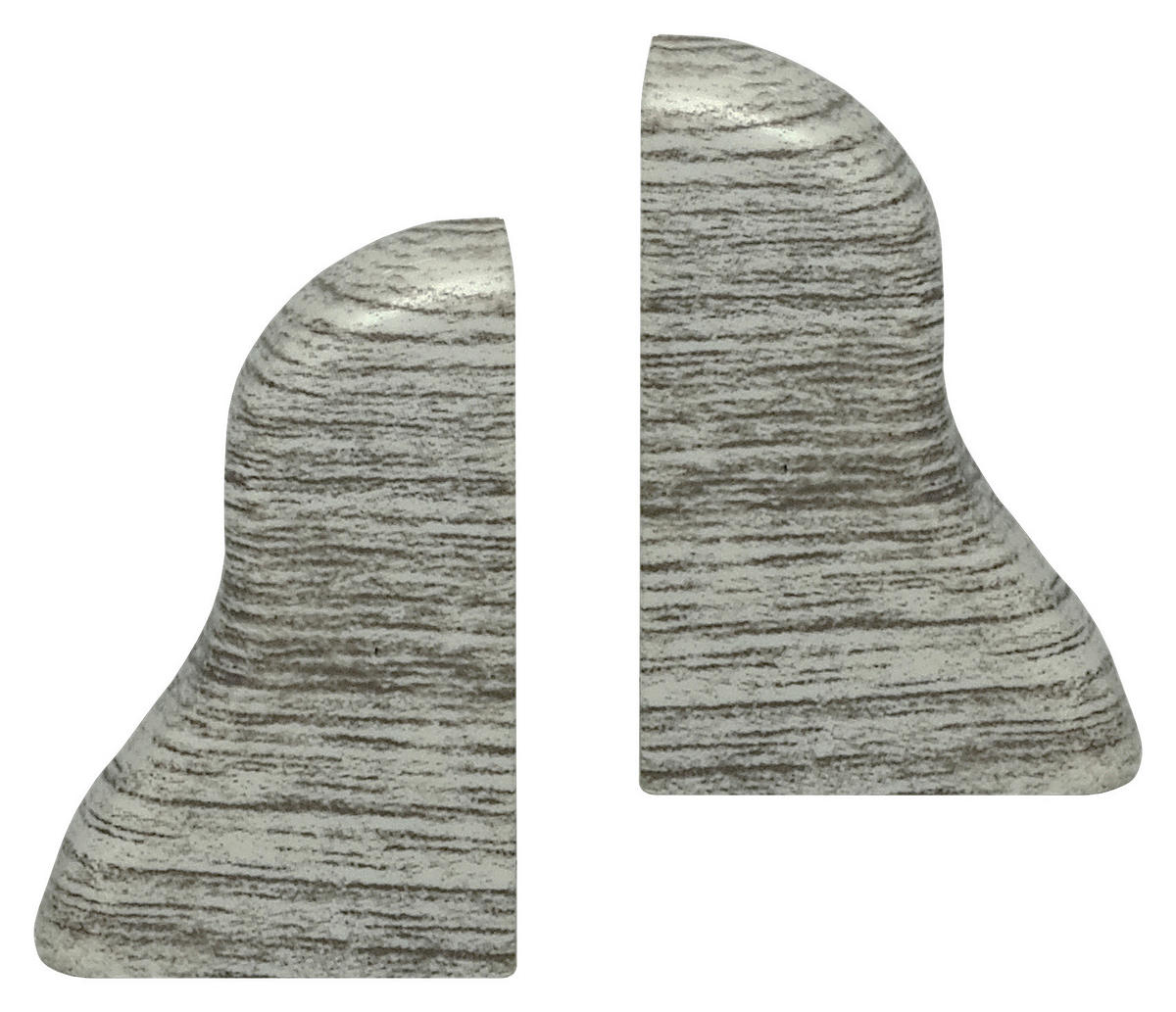 Endkappe Eiche L/B/H: ca. 2,35x1,04x4,25 cm Endkappe für 40mm SL Ei.Nordkap - Eiche (2,35/1,04/4,25cm)