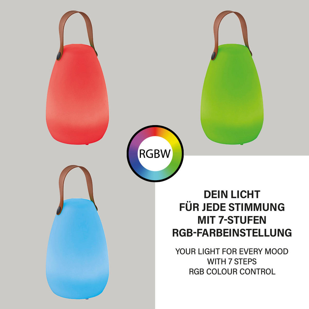 LED-Außenleuchte 850142 Ruby weiß H/D: ca. 20x14 cm Ruby - weiß (14,00/20,00cm) - easy! by FHL