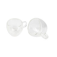 BERGNER Trinkgläserset COFFEE & TEA LOVERS transparent COFFEE & TEA LOVERS - transparent (15,50/9,00/8,00cm) - BERGNER