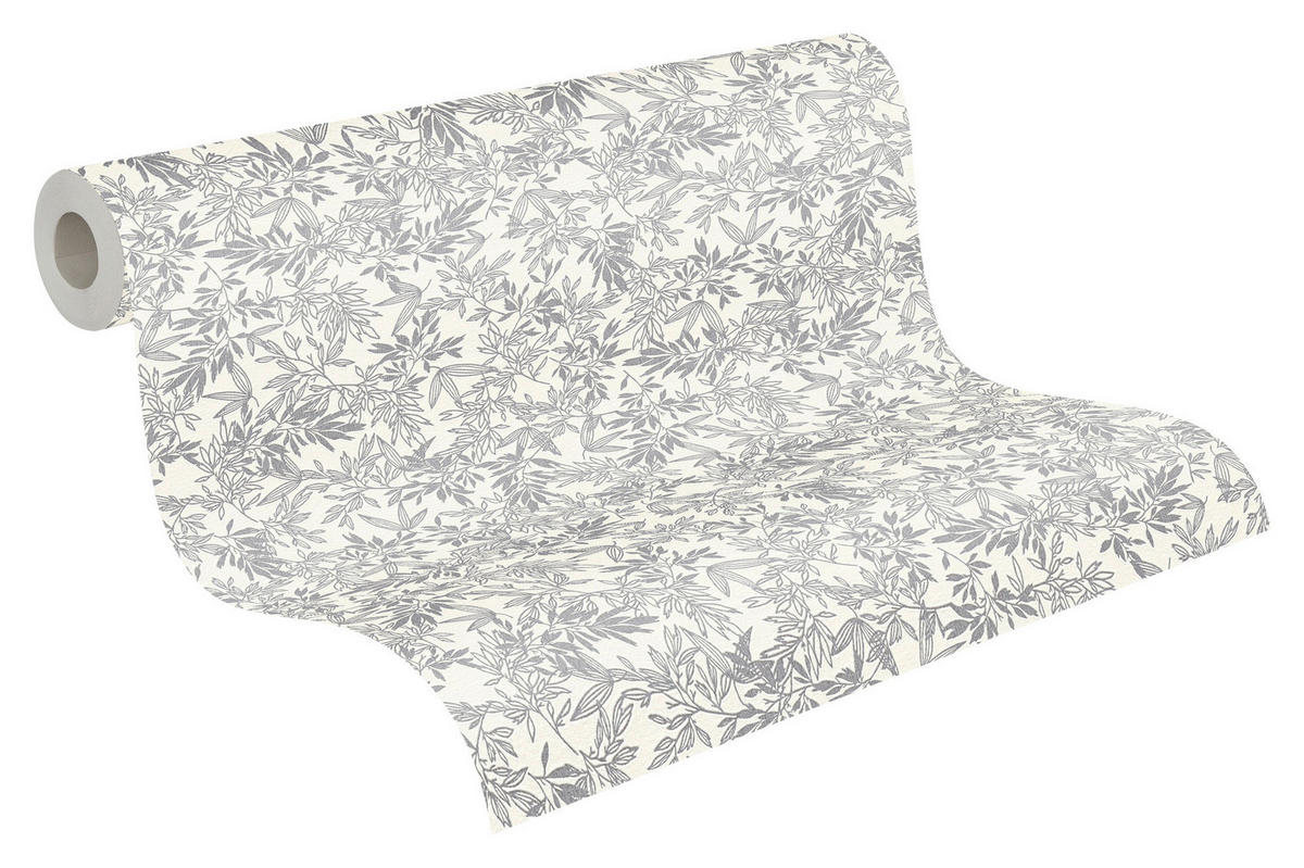 A.S.Creation Vliestapete Attractive 2 Floral grau B/L: ca. 53x1005 cm Attractive 2 - grau (53,00/1005,00cm) - A.S.Creation