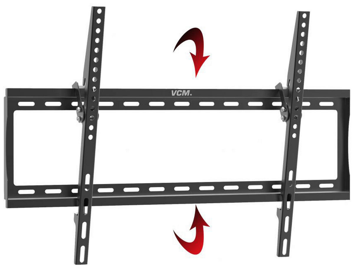 VCM TV-Wandhalterung schwarz B-FN 600 TV Wandhalterung - schwarz (65,00/42,00/3,00cm) - VCM