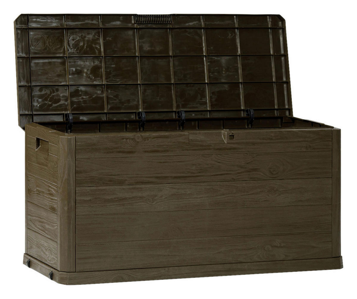 Toomax Aufbewahrungsbox Woodys braun Kunststoff B/H/L: ca. 56x45x117 cm Woodys - braun (117,00/56,00/45,00cm) - Toomax