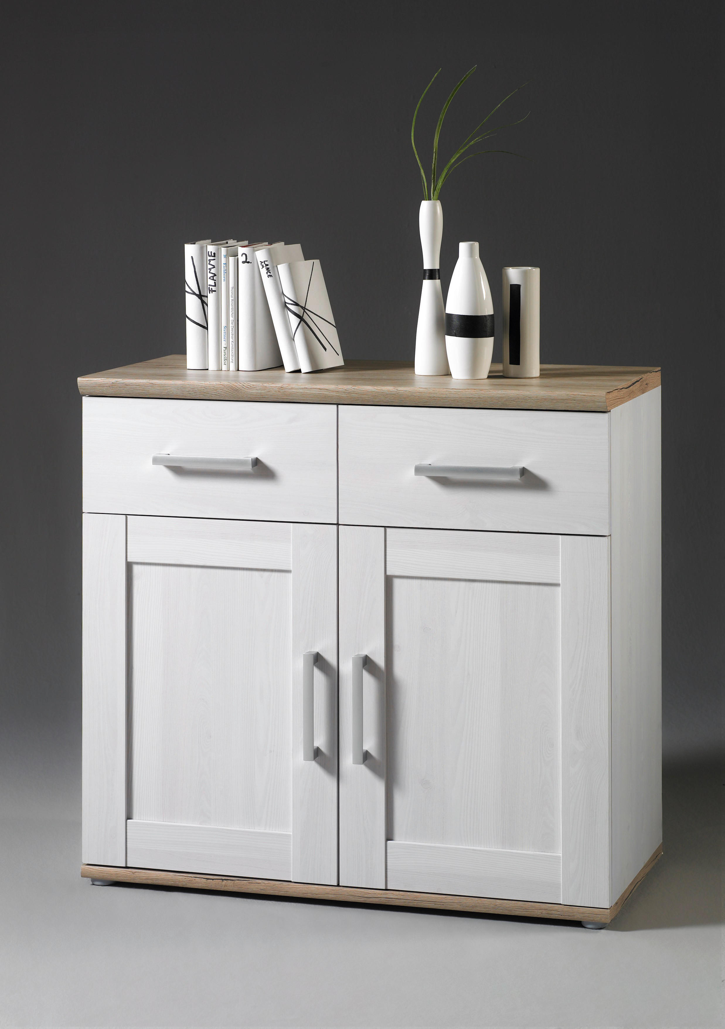 Kommode Romance Sibiu Lärche Nachbildung San-Remo Nachbildung B/H/T: ca. 93x89x45 cm Romance - (93,00/89,00/45,00cm)