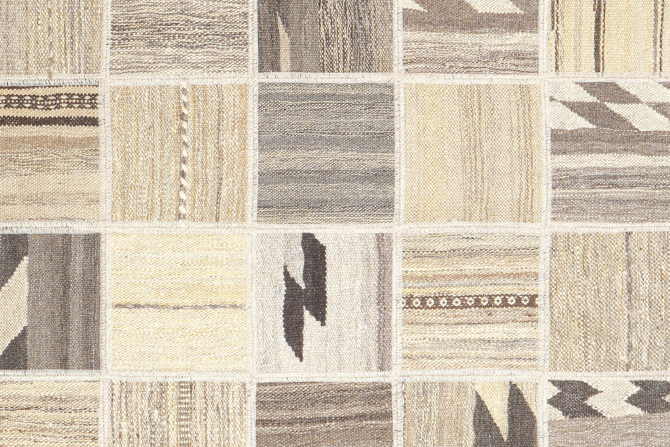 Thumbnail - PersaTepp Teppich Kelim Tekkehdouz beige B/H/L: ca. 150x1x200 cm