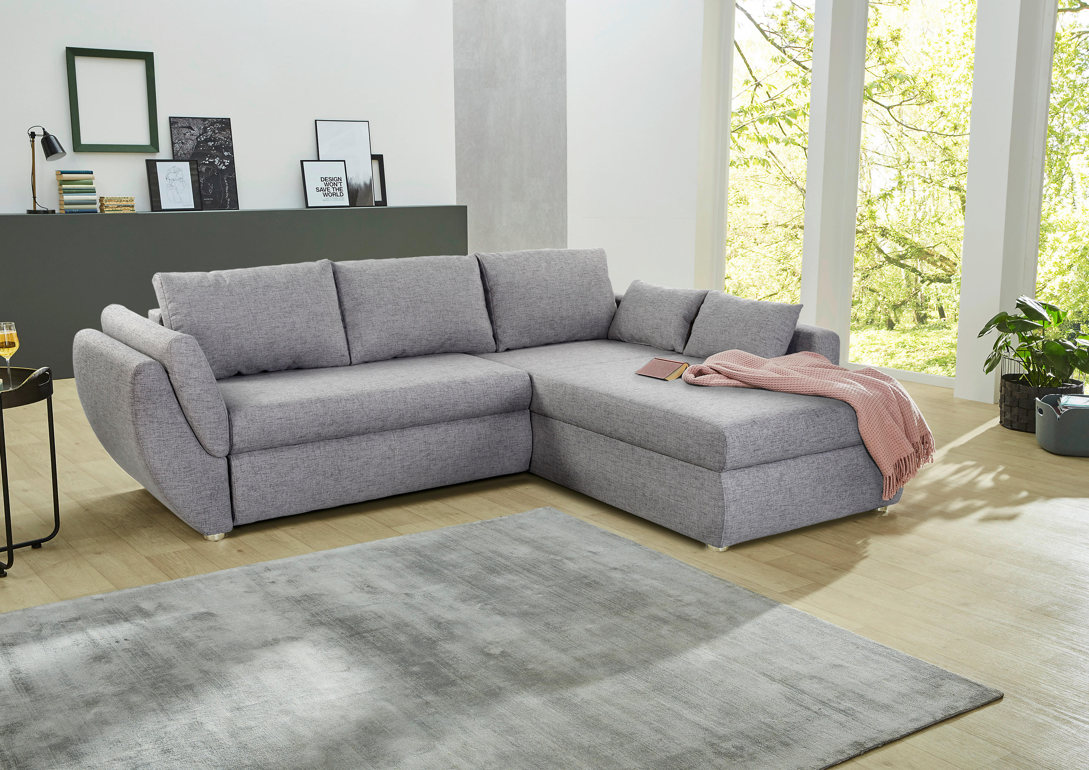 Funktionsecke grau Taifun_Funktionsecke - Chrom/grau
