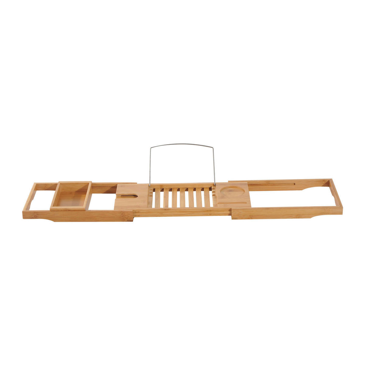 HOMCOM Haushaltshelfer natur B/H/L: ca. 218x105x5 cm Badewannenablage - natur (5,00/218,00/105,00cm) - HOMCOM