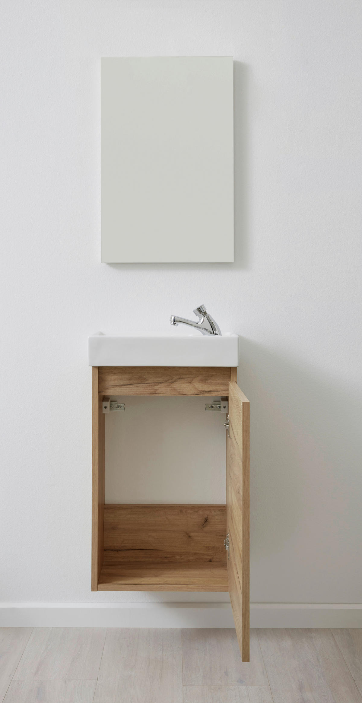 Badezimmer-Set Champ Eiche Artisan Nachbildung B/H/T: ca. 40x68x22 cm Champ - Eiche (40,00/68,00/22,00cm) - Trendteam
