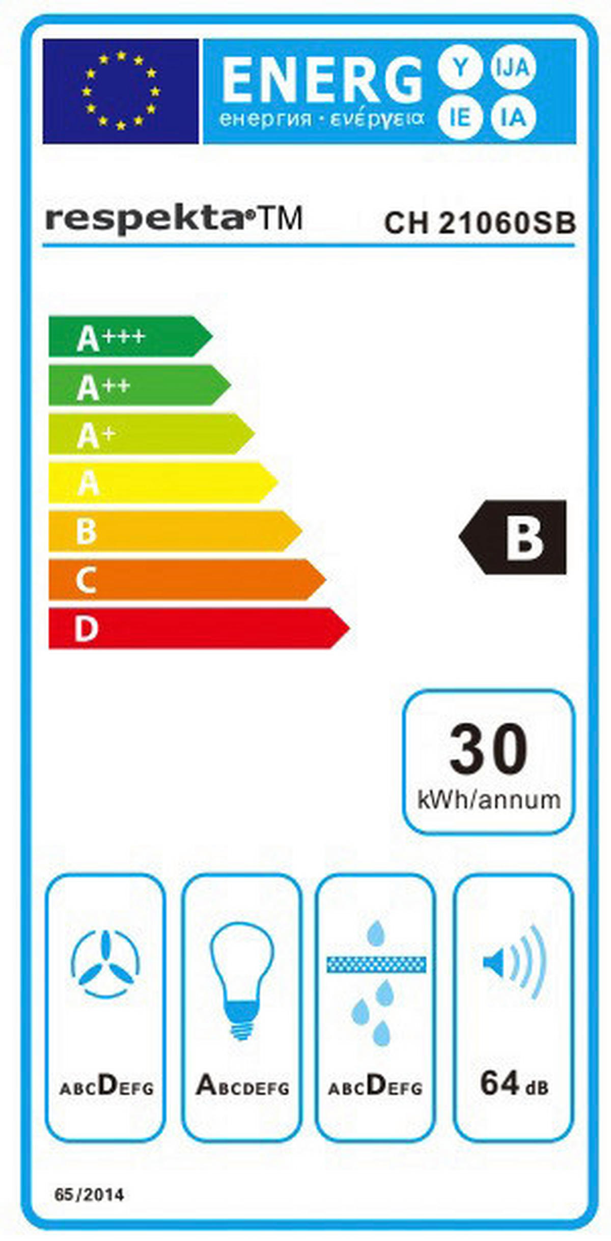 Respekta Küchenblock Economy schwarz B/H/T: ca. 270x200x60 cm Economy - Eiche/schwarz (270,00/200,00/60,00cm) - Respekta
