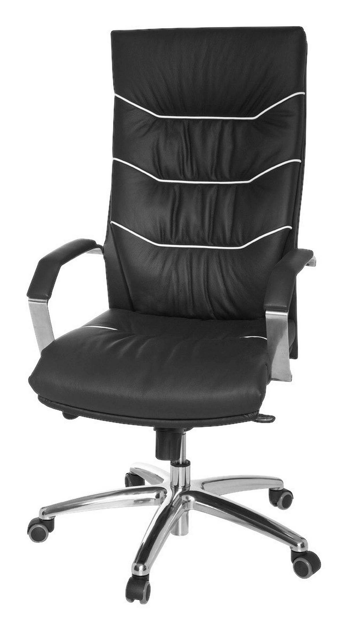 Drehstuhl schwarz Bürostuhl - schwarz (60,00/126,00/55,00cm) - Amstyle