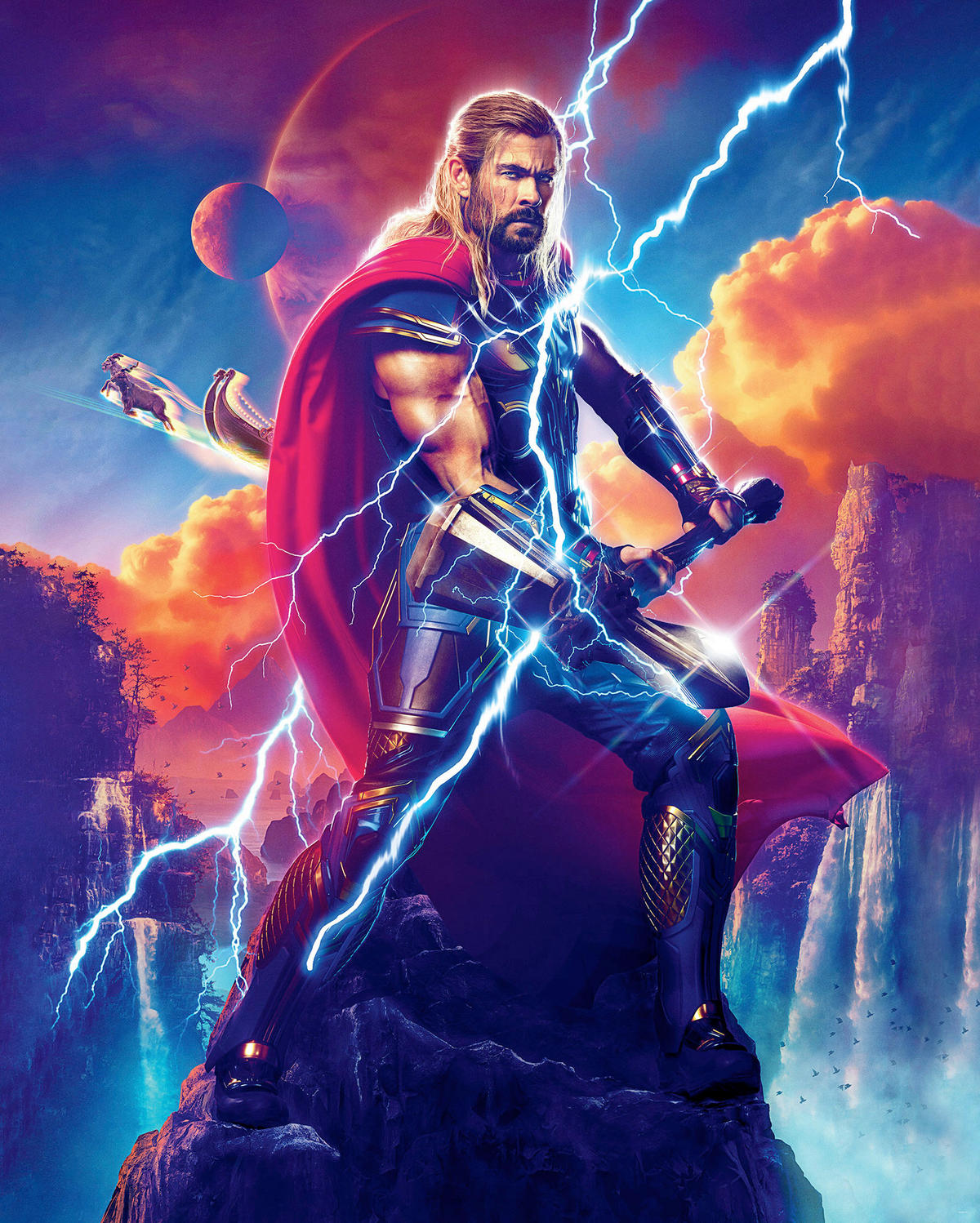 Komar Fototapete Love and Thunder Adventure B/L: ca. 200x250 cm Love and Thunder Adventure - (200,00/250,00cm) - Komar