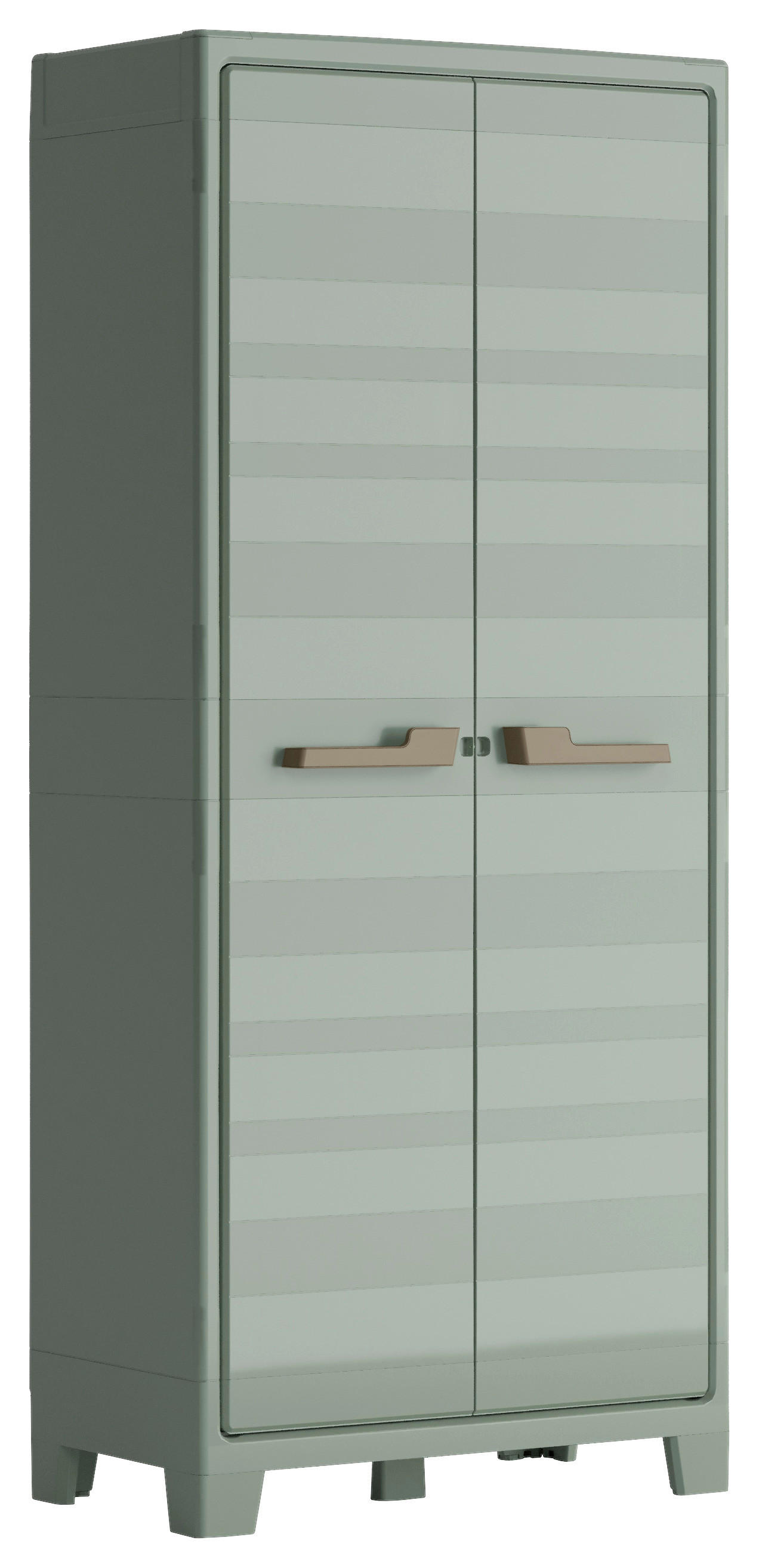 Keter Kunststoffschrank Planet Outdoor Jade Kunststoff B/H/T: ca. 80x182x44 cm