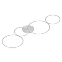 TRIO Deckenleuchte 622610431 weiß Metall B/H/L: ca. 34x6x97 cm LED-Deckenleuchte_Rondo - weiß (97,00/34,00/6,00cm) - Trio