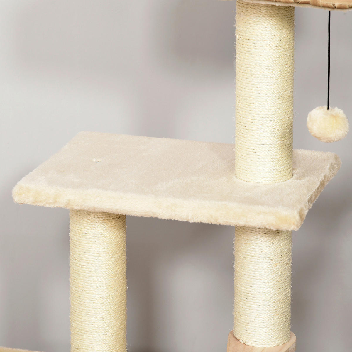 PawHut Kratzbaum Kratzbaum - (40,00/60,00/109,00cm) - PawHut
