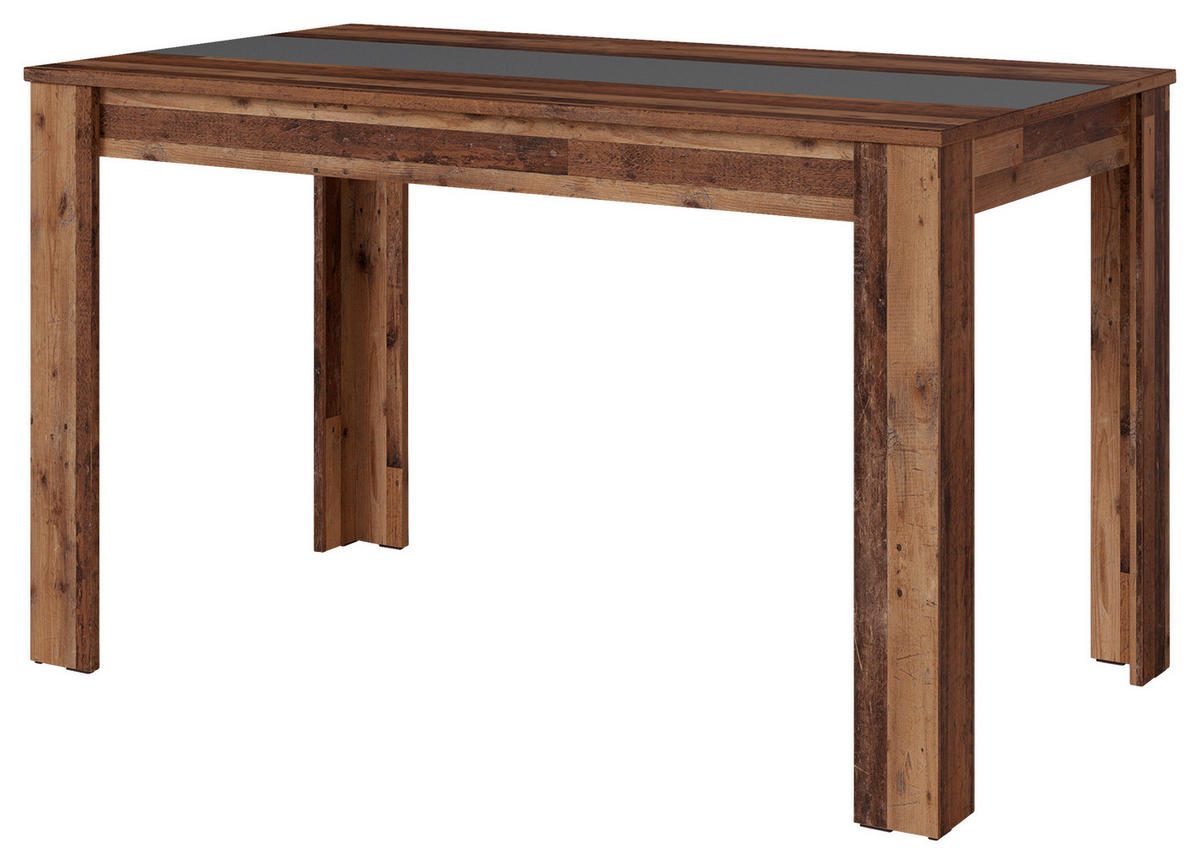 Tisch NORI Eiche Old Wood Nachbildung B/H/T: ca. 140x75x80 cm NORI - Eiche (140,00/75,00/80,00cm) - byLIVING
