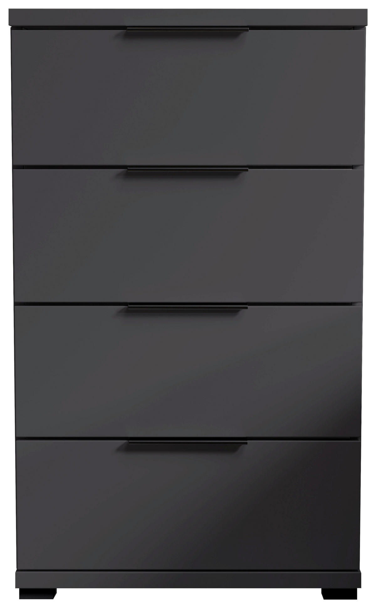 Nachtkonsole Salermo Graphit B/H/T: ca. 46x79x42 cm Salermo - Graphit (46,00/79,00/42,00cm)