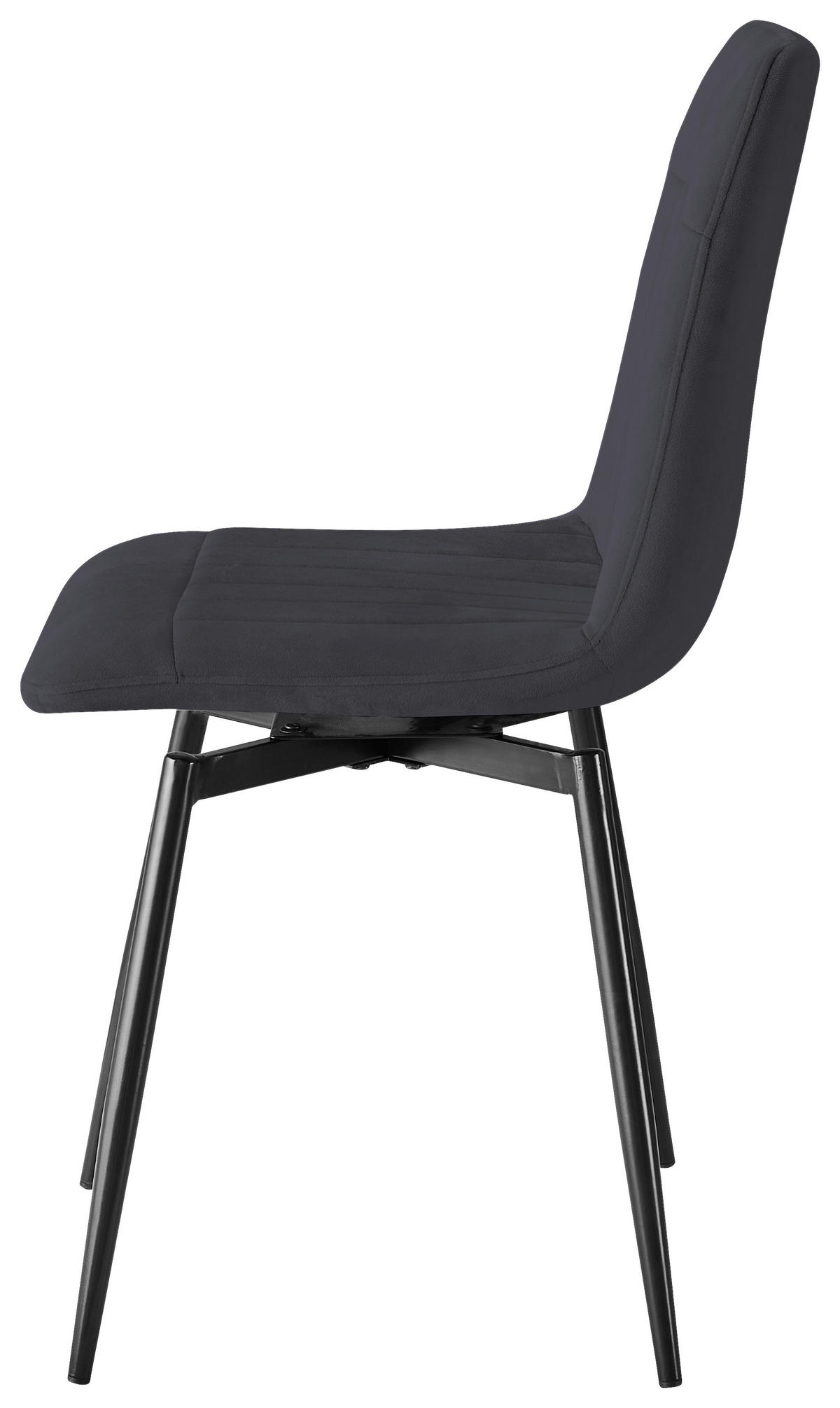 Stuhl Ayra Samt B/H/T: ca. 57x85x57 cm Ayra - (57,00/85,00/57,00cm)