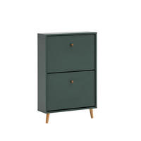 Schuhkipper Bjarne waldgrün B/H/T: ca. 59,8x92,2x20 cm Bjarne - waldgrün (59,80/92,20/20,00cm) - Möbelpartner