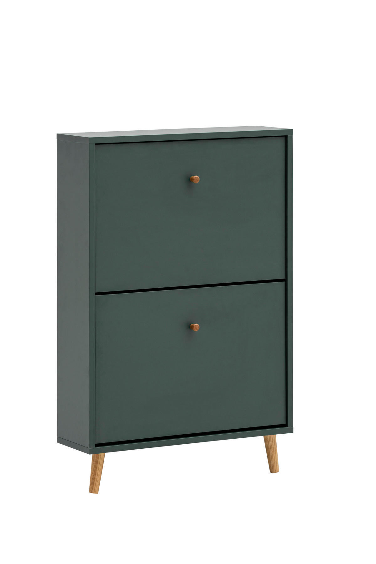 Schuhkipper Bjarne waldgrün B/H/T: ca. 59,8x92,2x20 cm Bjarne - waldgrün (59,80/92,20/20,00cm) - Möbelpartner