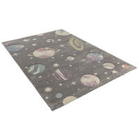 Merinos Teppich Pastel Kids grau B/L: ca. 80x150 cm Pastel Kids - grau (80,00/150,00cm) - Merinos