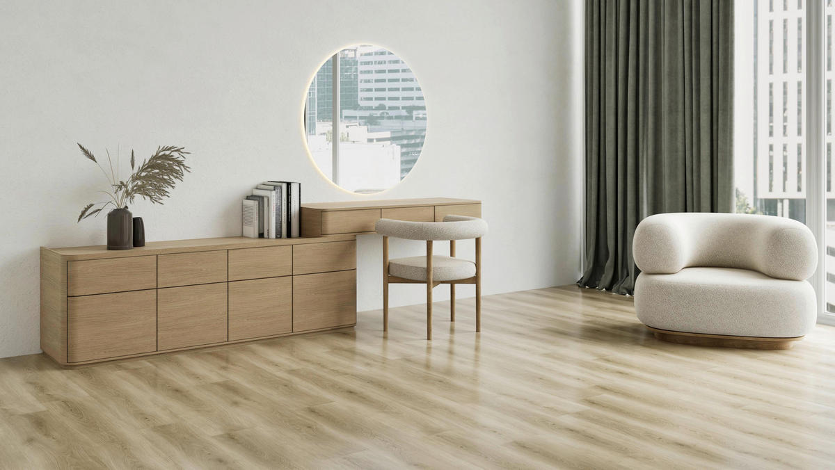 Click-Vinylboden Buchrasen ca. 2,782 m² im Paket  B/L: ca. 22,9x122 cm pro Paket Buchrasen ca. 2,782 m² im Paket - (22,90/122,00cm)