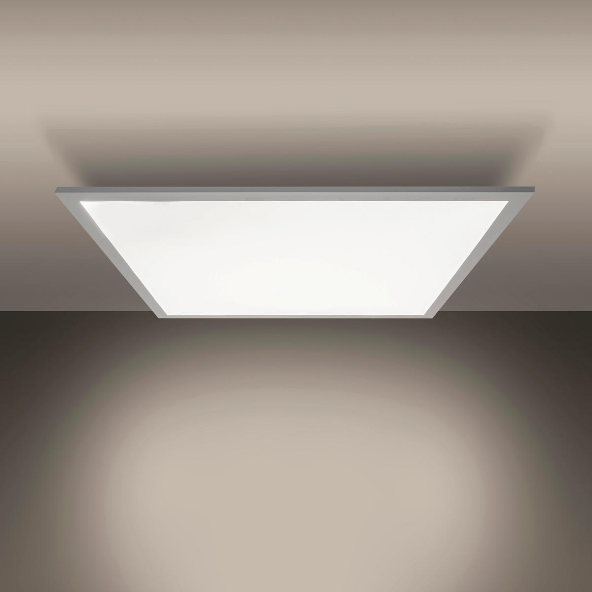 Näve Leuchten Deckenleuchte 1388223 weiß Metall Kunststoff B/H/T: ca. 45x6x45 cm null 1 Brennstellen Nico - weiß (45,00/6,00/45,00cm) - Näve Leuchten