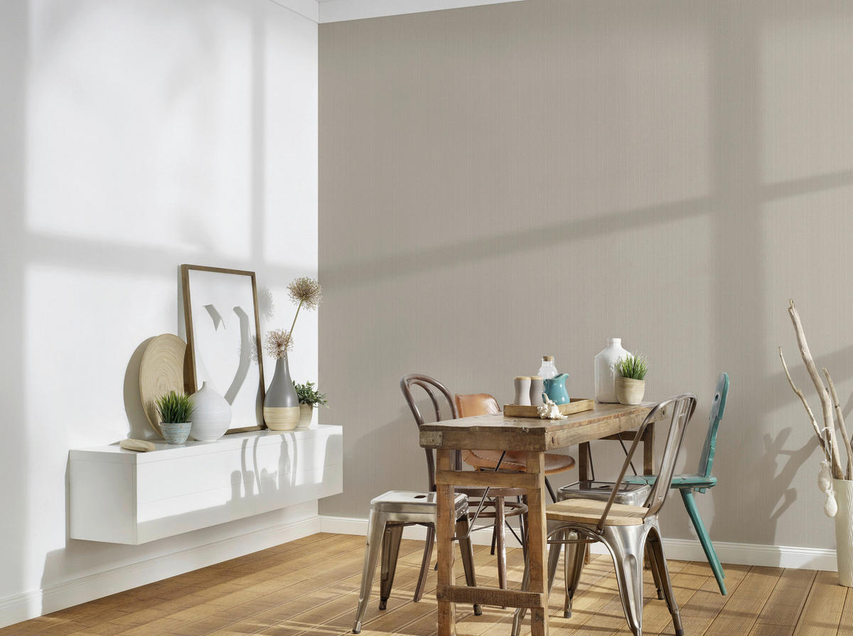 A.S.Creation Vliestapete beige braun B/H/D: ca. 53x1005x8,6 cm Vliestapete - beige/braun (8,60/1005,00cm) - A.S.Creation