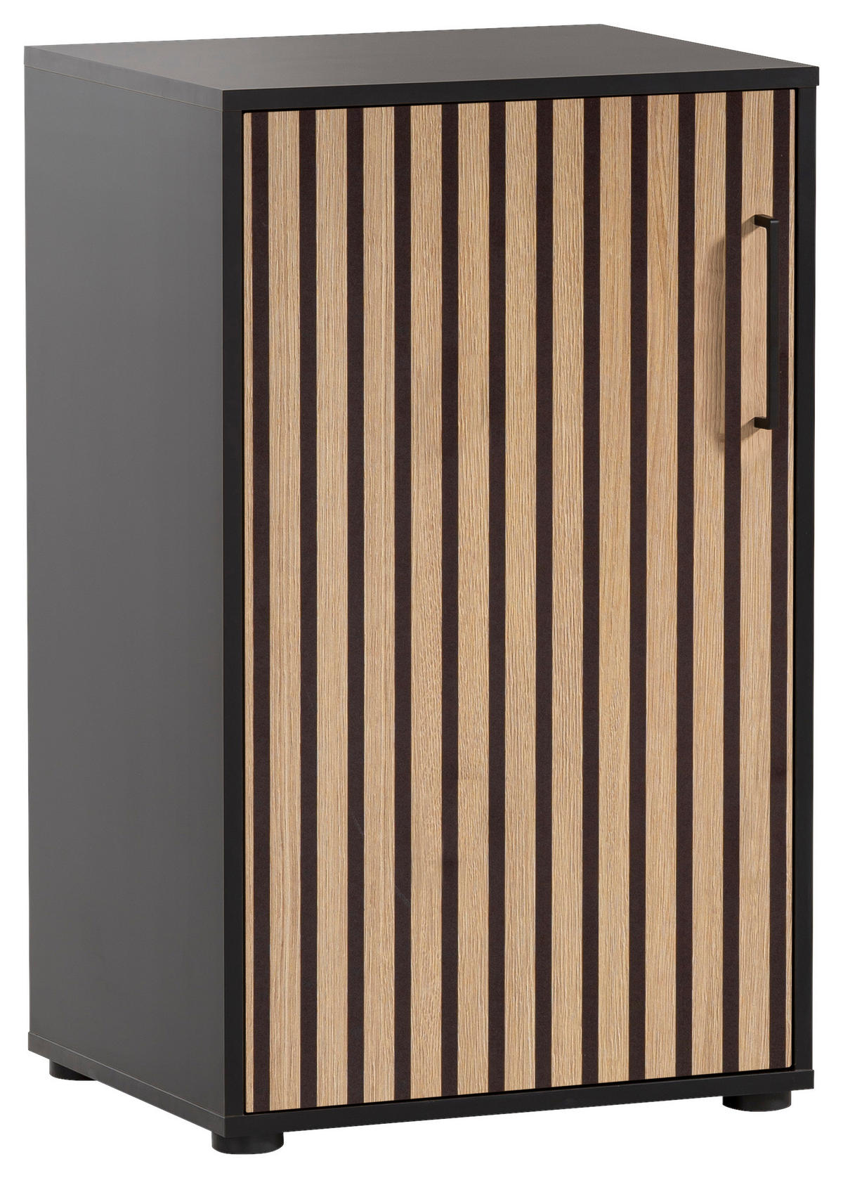 Unterschrank Hank schwarz matt B/H/T: ca. 50,9x83,6x41 cm Hank - schwarz (50,90/83,60/41,00cm) - Möbelpartner