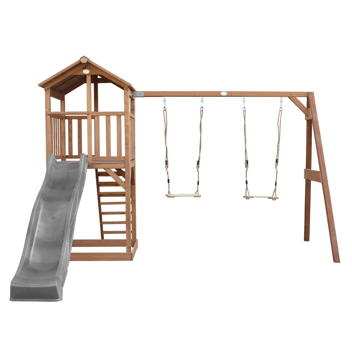 AXI Spielturm Beach Tower braun B/H/L: ca. 357x242x349 cm Beach Tower - braun/grau (349,00/357,00/242,00cm) - AXI