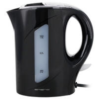 Emerio Wasserkocher WK-121616.1 schwarz Kunststoff B/H/T: ca. 11x20x19 cm ca. 1 l Wasserkocher WK-121616.1 - schwarz (11,00/20,00/19,00cm) - Emerio