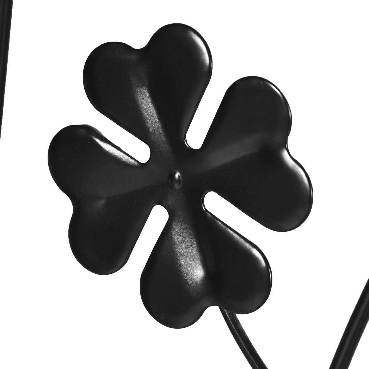 Outsunny Rankhilfe 2-teilig schwarz B/H/L: ca. 0,8x98x38 cm Rankhilfe_2-teilig - schwarz (38,00/0,80/98,00cm) - Outsunny