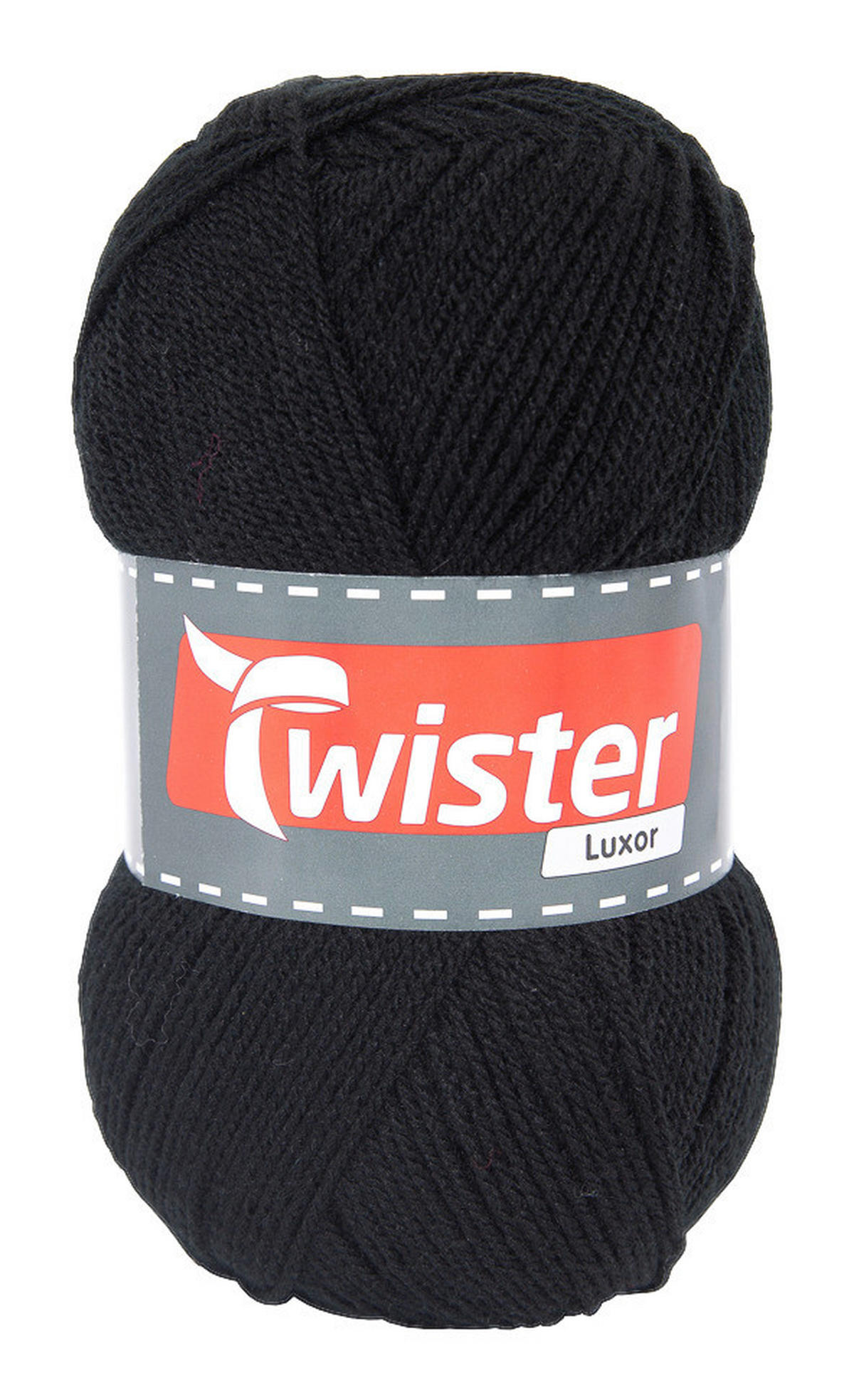 Twister Handstrickgarn Luxor schwarz L: ca. 52500 cm Luxor - schwarz (52500,00cm) - Twister